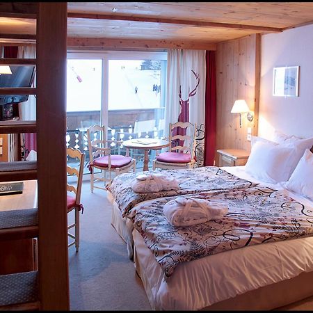 Chalet-Hotel La Marmotte, La Tapiaz & Spa, The Originals Relais Ле-Же Екстер'єр фото