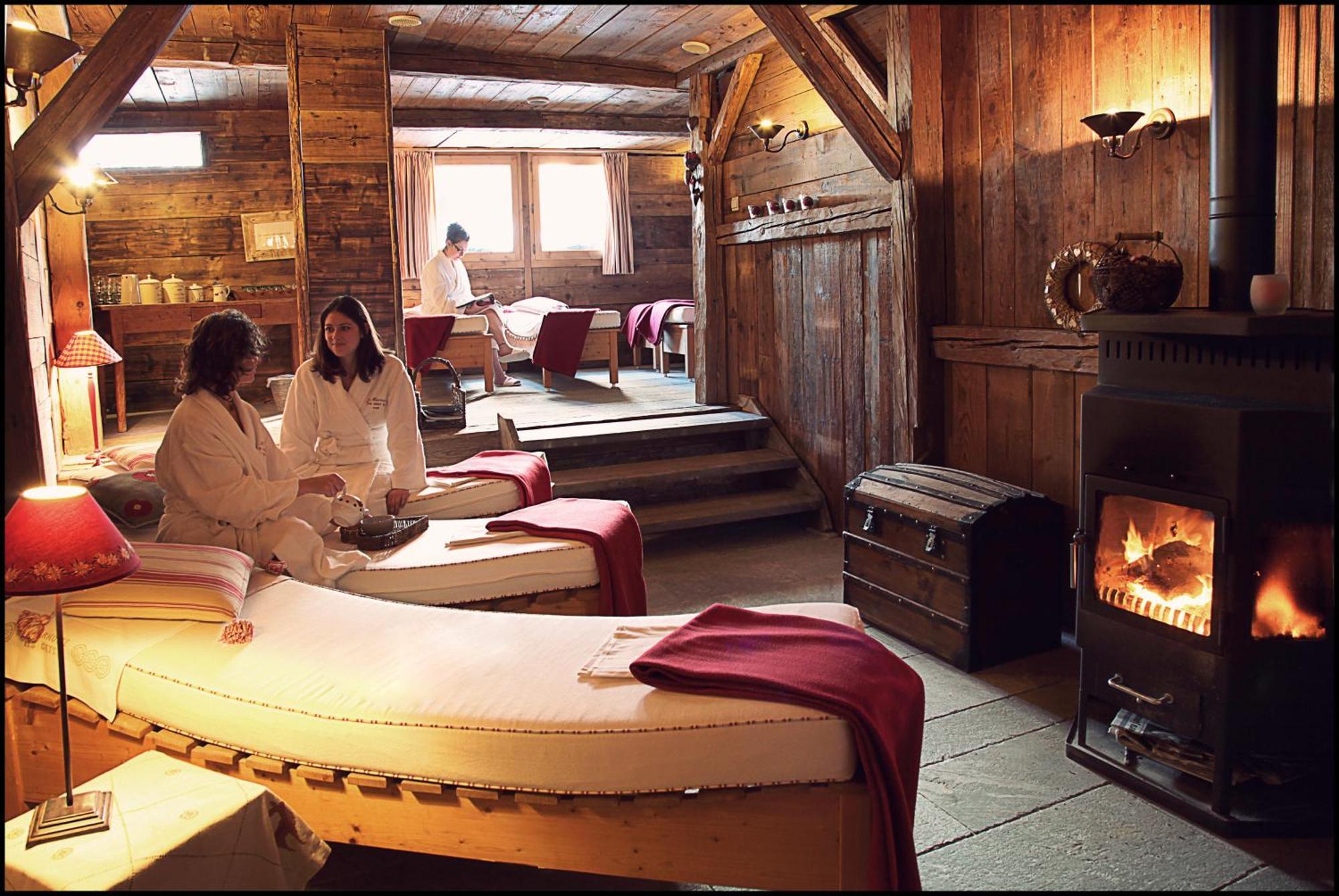 Chalet-Hotel La Marmotte, La Tapiaz & Spa, The Originals Relais Ле-Же Екстер'єр фото