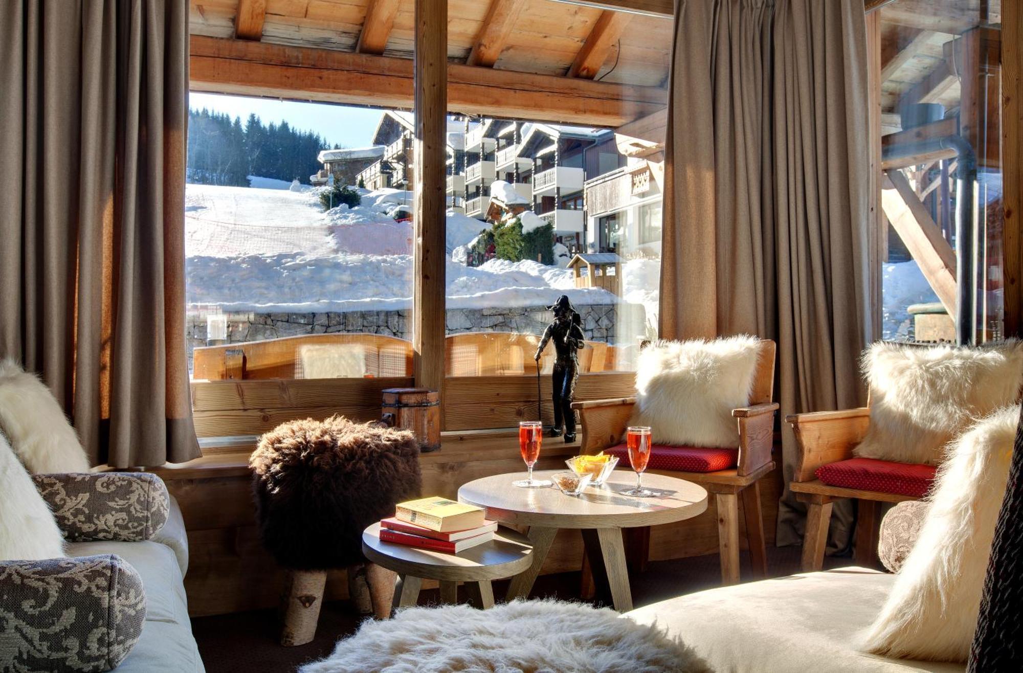 Chalet-Hotel La Marmotte, La Tapiaz & Spa, The Originals Relais Ле-Же Екстер'єр фото