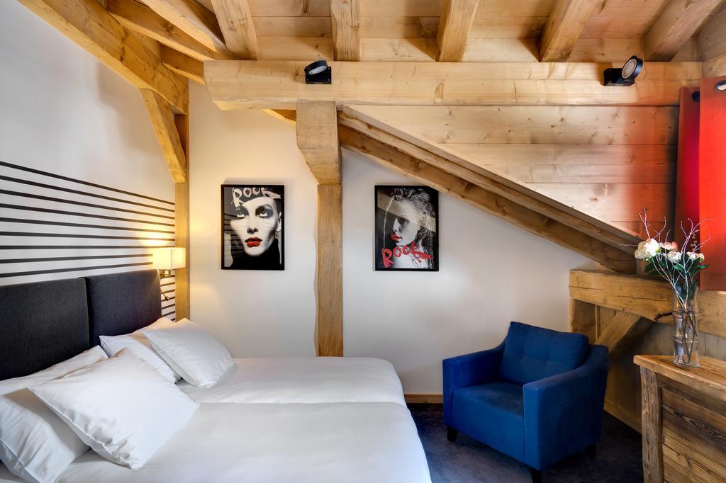 Chalet-Hotel La Marmotte, La Tapiaz & Spa, The Originals Relais Ле-Же Екстер'єр фото